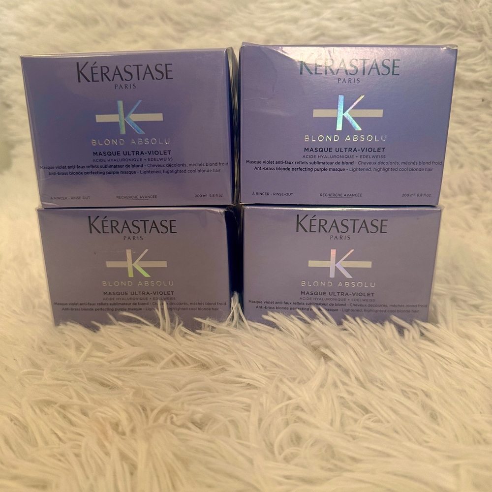 Brand New! Unopened Unused Kerastase Blond Absolu Masque Ultra Violet